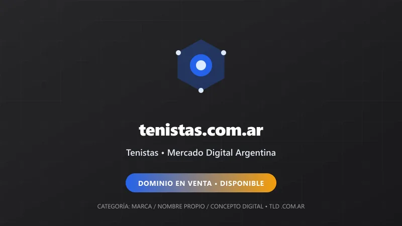 Identidad gráfica y activo digital para Tenistas en Argentina